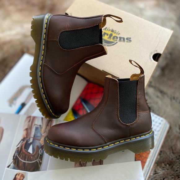 Dr Martens 2976 Bex Crazy Horse Chelsea Boots (Women's) - Picture 5 of 11
